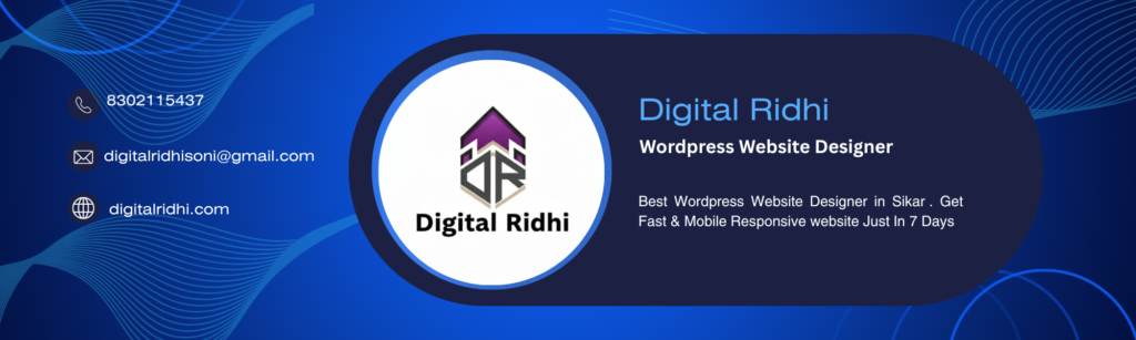 best wordpress website designer in sikar