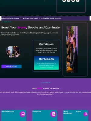 Digitra Landing page digital ridhi portfolio