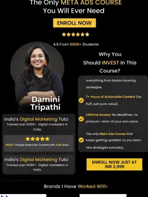 Landing page design for small business India